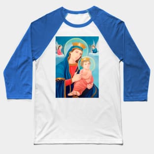 Our Lady of Perpetual Help Catholic Baseball T-Shirt